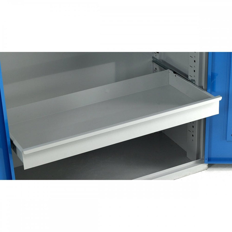 Extra Shelves and Drawers with Runners for Steel Cabinets 1000 x 500mm