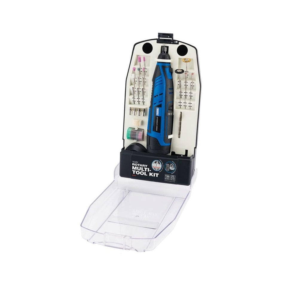 Rotary Multi-Tool Kit Storm ForceÂ® 10.8V Power Interchange (50 Piece)