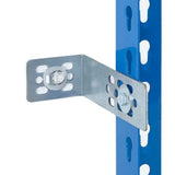 Universal Wall Fixing 130mm Galvanised Steel pack x 2