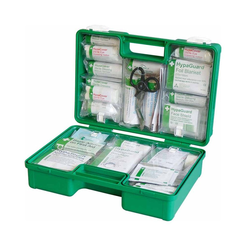 Workplace Deluxe First Aid Kit British Standard Compliant 1 to 50 People