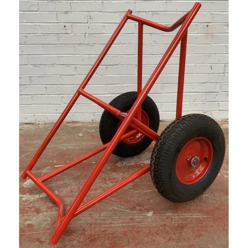 Small Mobile Carpet Trolley with Pneumatic Tyres or Solid Wheels Capacity 500kg