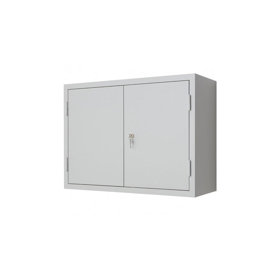 Workplace Steel Wall Cabinets 350 or 800mm wide Grey or Blue Doors
