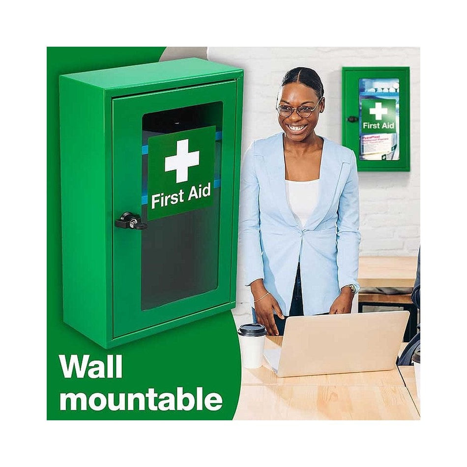 AED Defibrillator or Multi-Purpose Wall Cabinet with Keyed Thumb Lock 31x15x47cm