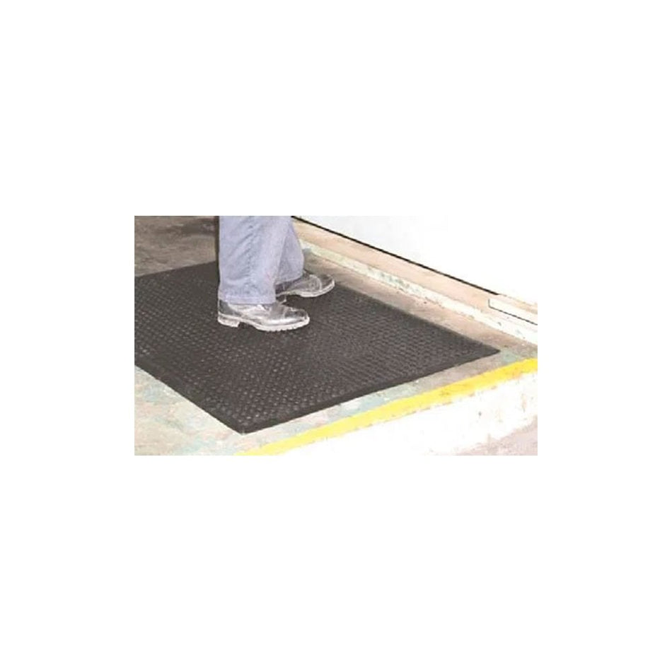 Anti-Fatigue Grey Tough Bubble Mat Size: 90cm x 60cm x 16mm