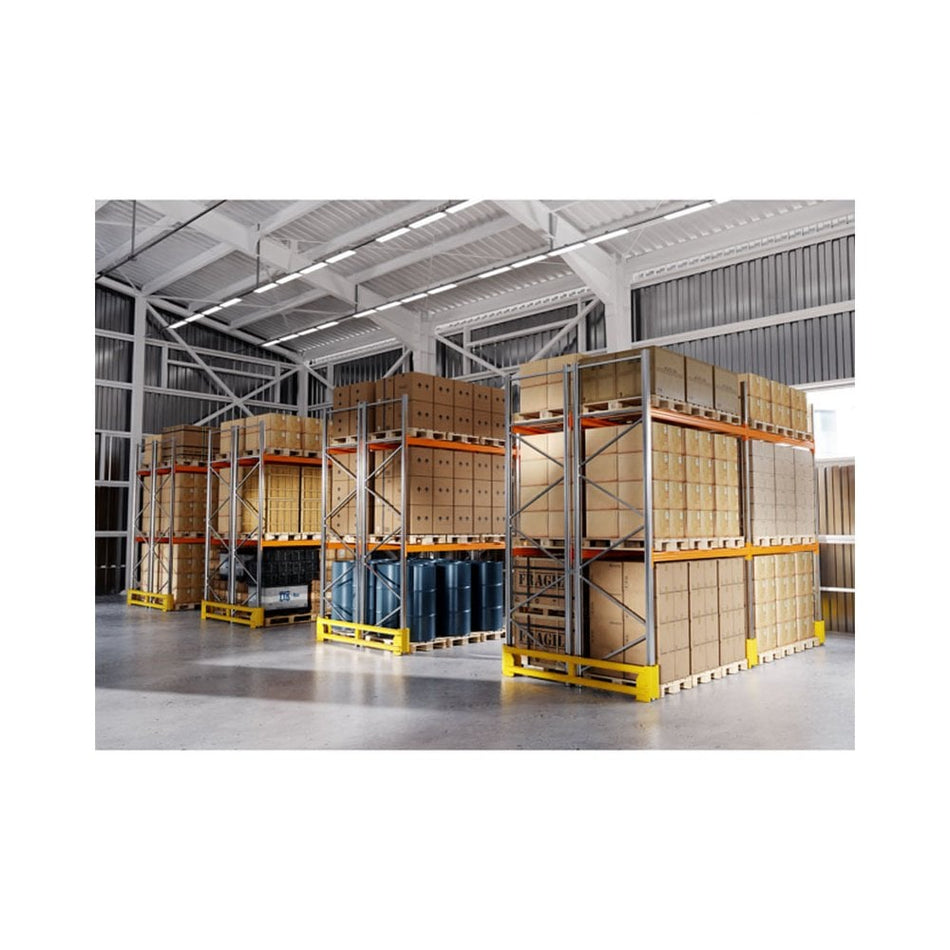 PrioryQUAY Pallet Racking 2 x Bay Kits 3, 4 and 4.5m high