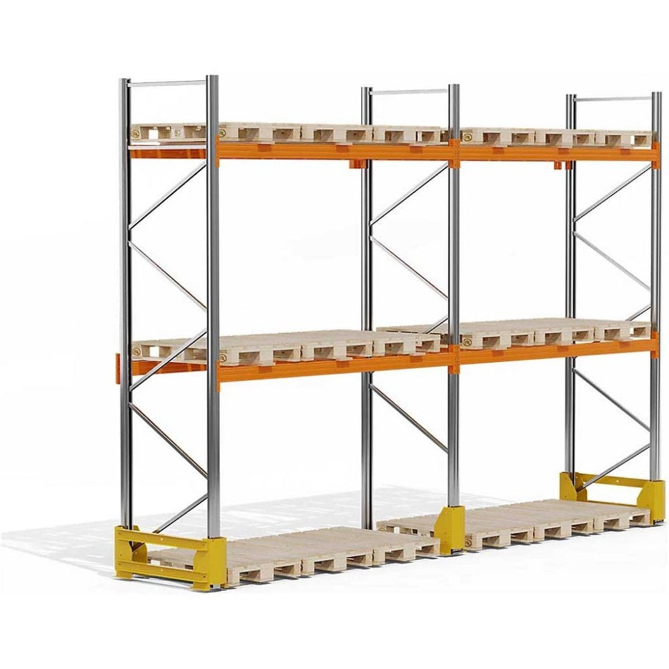 HD Blue & Orange Pallet Racking 2.5m to 5m High