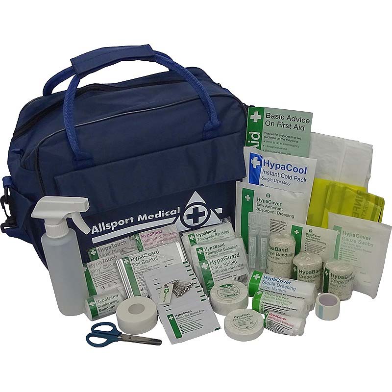 Rugby First Aid Kit in Nylon Bag - Essential for Sports