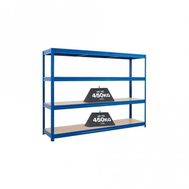 Heavy Duty Longspan Shelving on Wheels